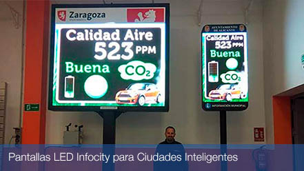 Galeria Pantallas LED Informativas