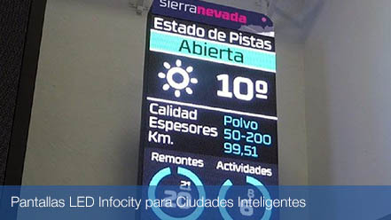 Galeria Pantallas LED Informativas