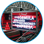 caracteristica pantallas para karting