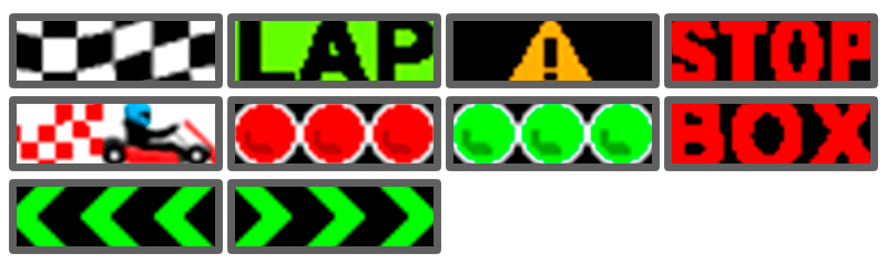 Display para Karting LED