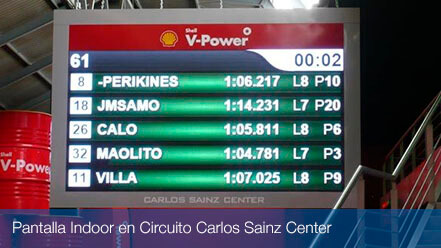 galeria videomarcadores karting