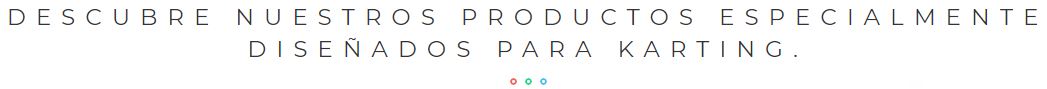 Productos de Karting