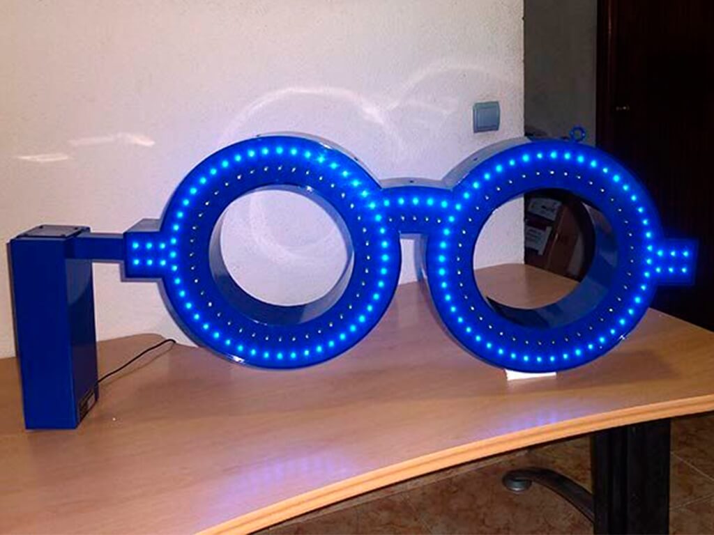 gafas led para opticas