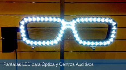 gafas led para opticas