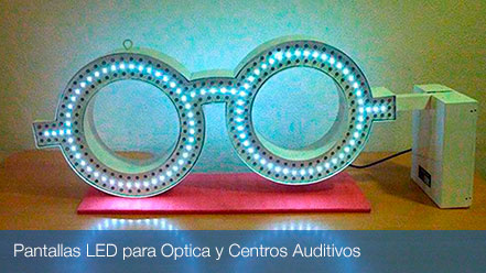 gafas led para opticas
