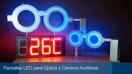 gafas led para opticas