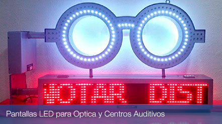 gafas led para opticas
