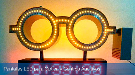 gafas led para opticas