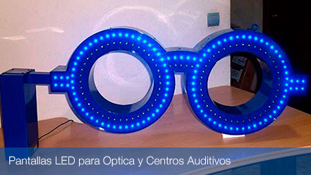 gafas led para opticas