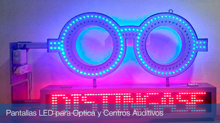 gafas led para opticas