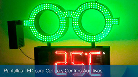 gafas led para opticas