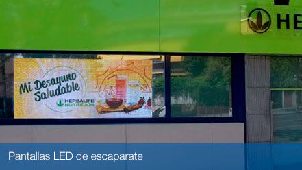 Precio de Pantallas LED para Escaparate