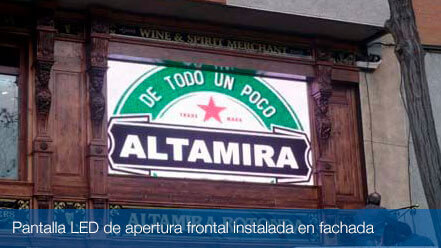 precio de pantallas led exterior