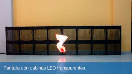 Imagen Galeria de Pantallas Transparentes led