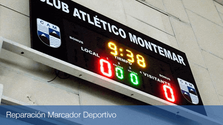 Reparación Marcador Deportivo