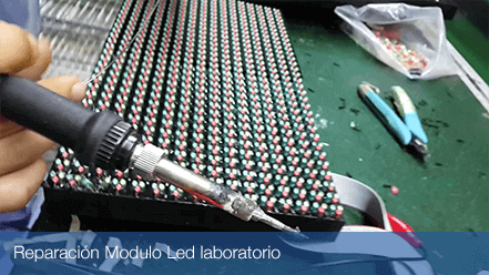 Reparación Modulo LED Laboratorio