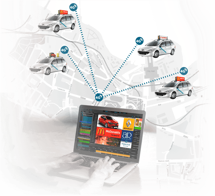 Pantallas LED para Vehículos